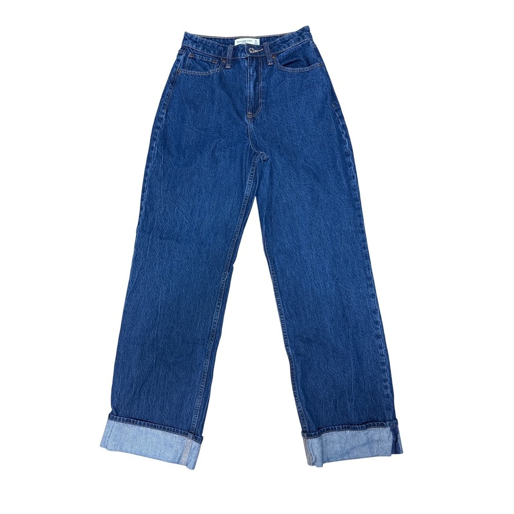 Abercrombie & Fitch The Loose High Rise Jeans Women‎ 25/0R Casual Trendy EUC